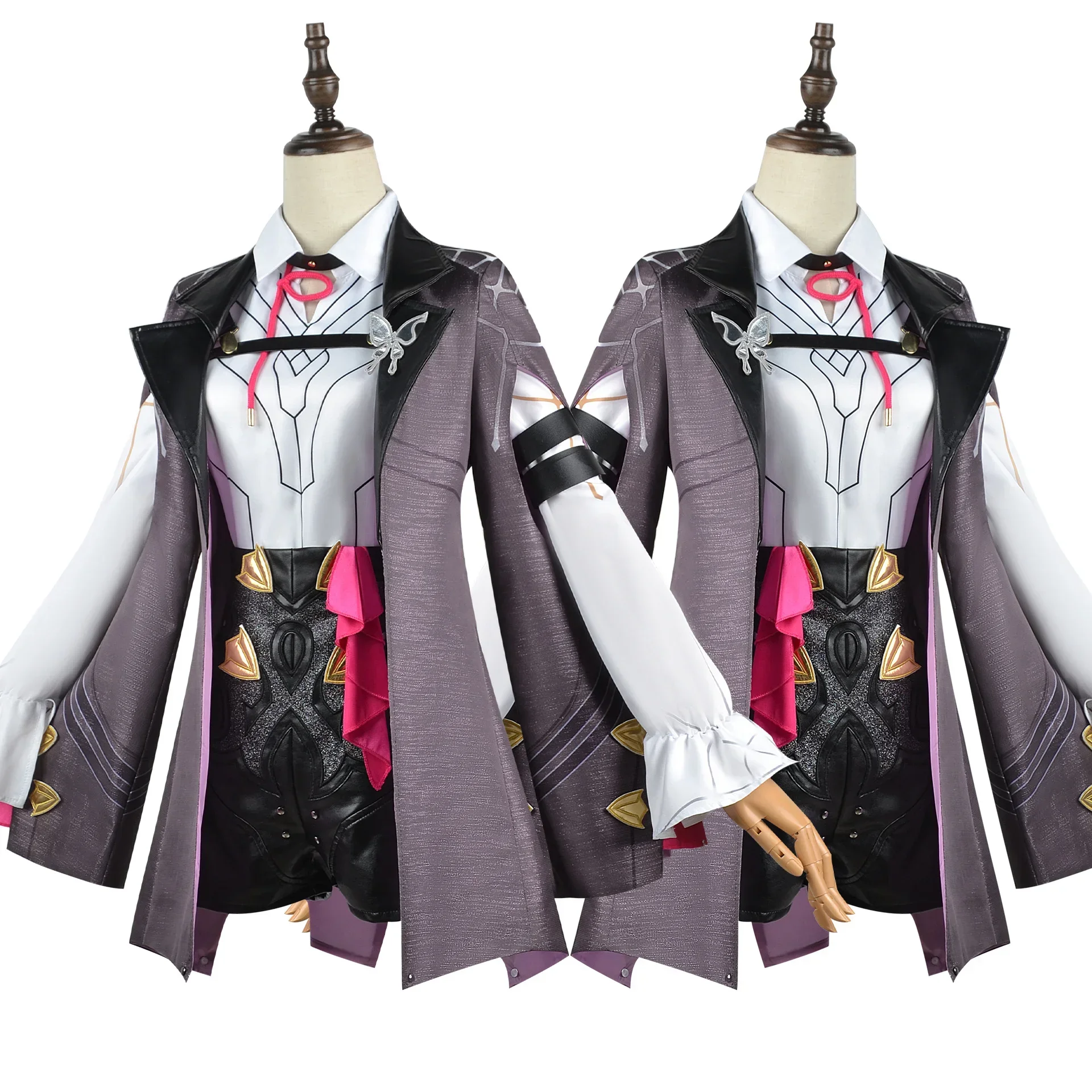 Embroidery Dress - ชุดคอสเพลย์ Kafka จาก Honkai Star Rail