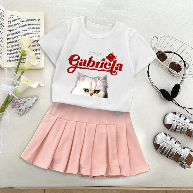 ชุดเสื้อยืดแฟชั่น K-POP K-KATS - Embroidery Dress บทวิจารณ์และราคา