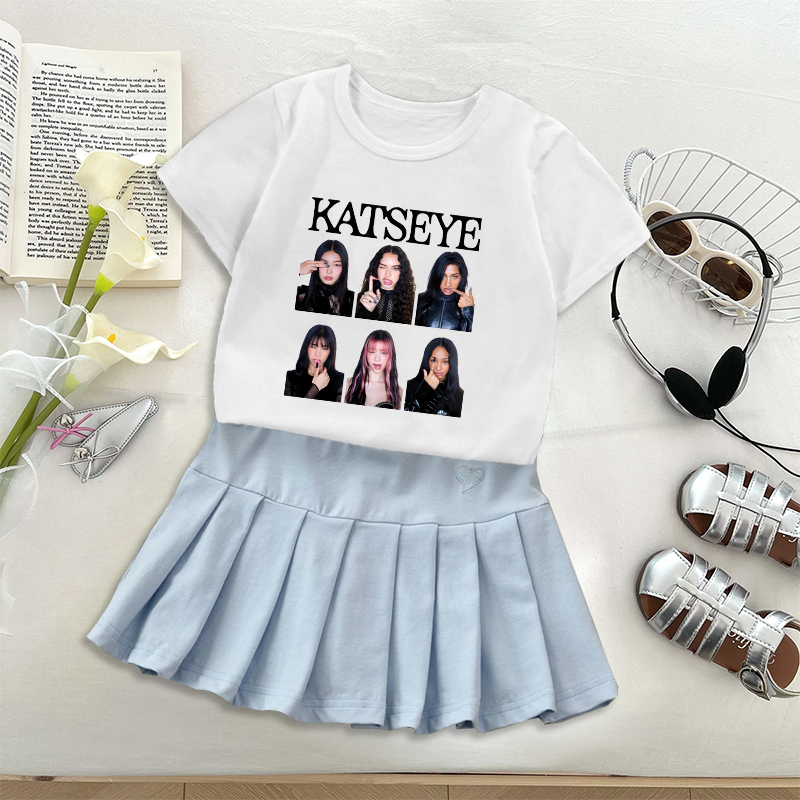 ชุดเสื้อยืดแฟชั่น K-POP K-KATS - Embroidery Dress บทวิจารณ์และราคา