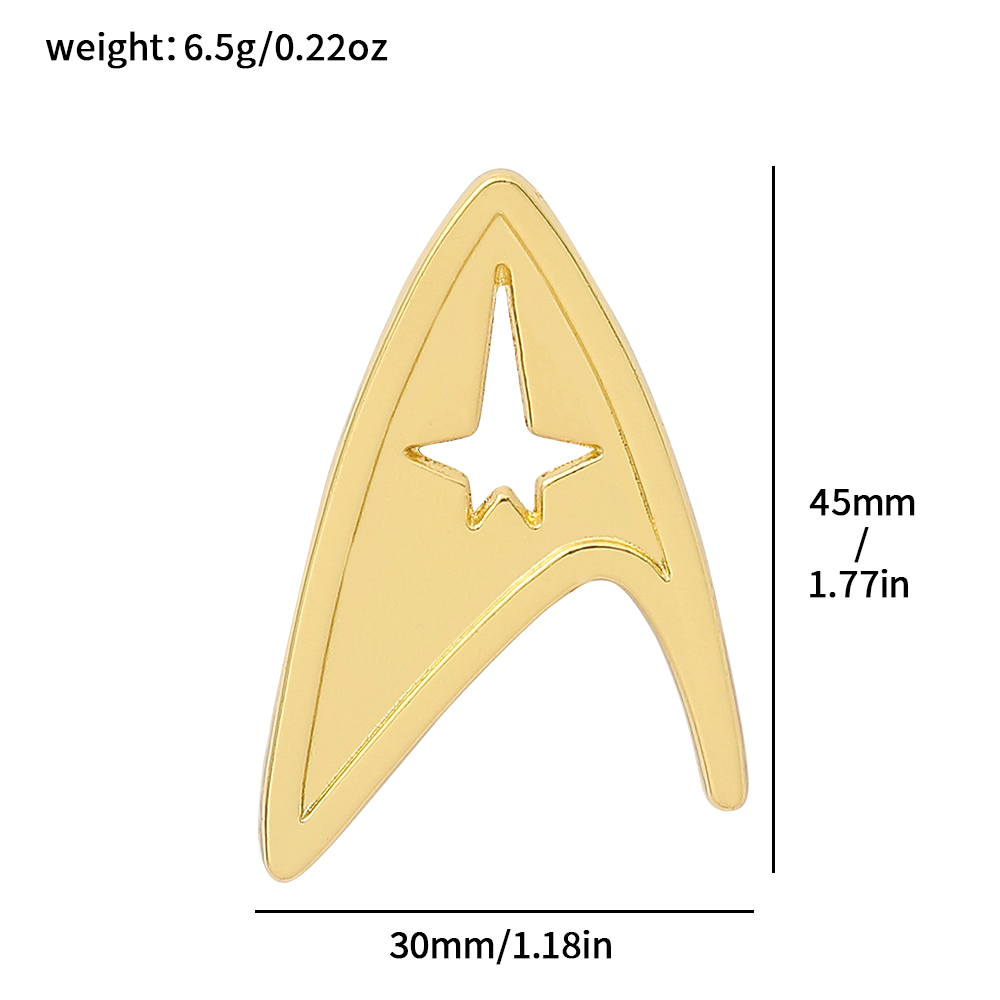 เข็มกลัดโลหะลาย Star Trek สำหร - Embroidery Textile บทวิจารณ์และราคา