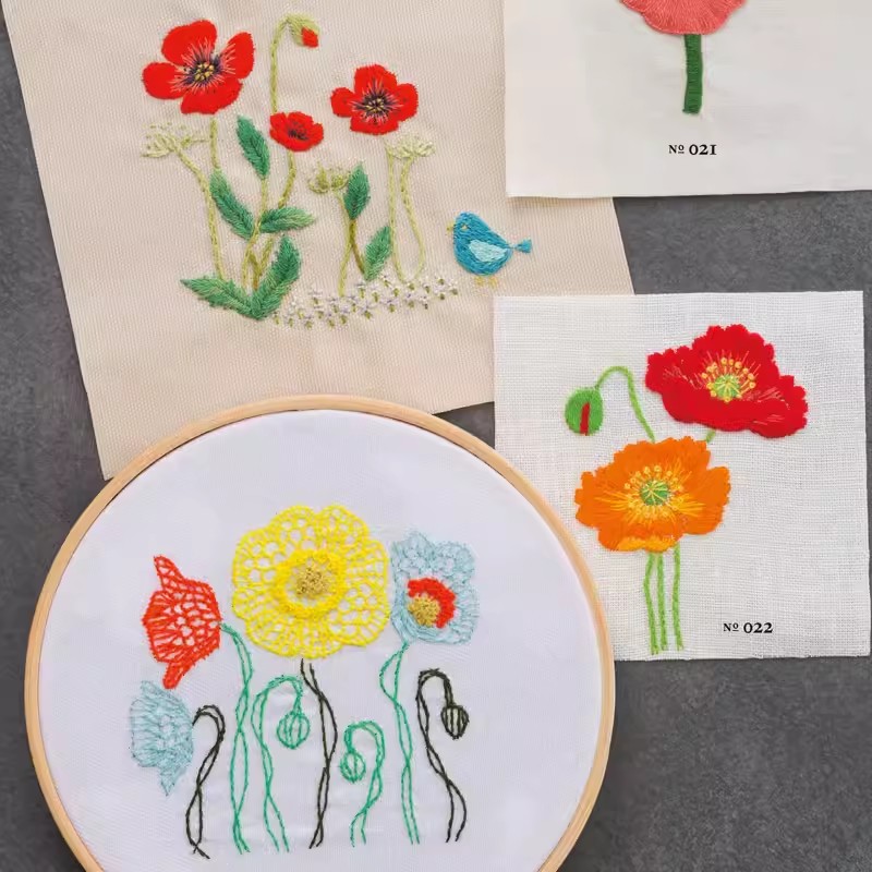 หนังสือลายปักพฤกษศาสตร์ ลายดอก - Embroidery Guide Book บทวิจารณ์และราคา