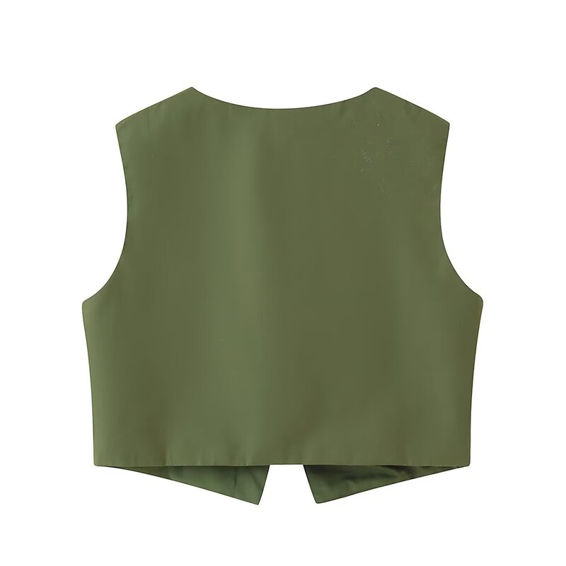ชุดเซ็ตสองชิ้นสำหรับผู้หญิง แฟ - Embroidery Vest บทวิจารณ์และราคา