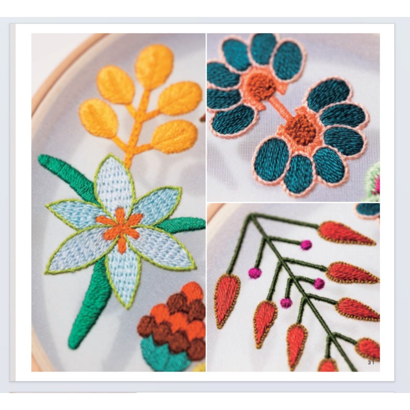 แบบเย็บปักถักร้อยสำหรับผู้เริ่ - Embroidery Guide Book บทวิจารณ์และราคา