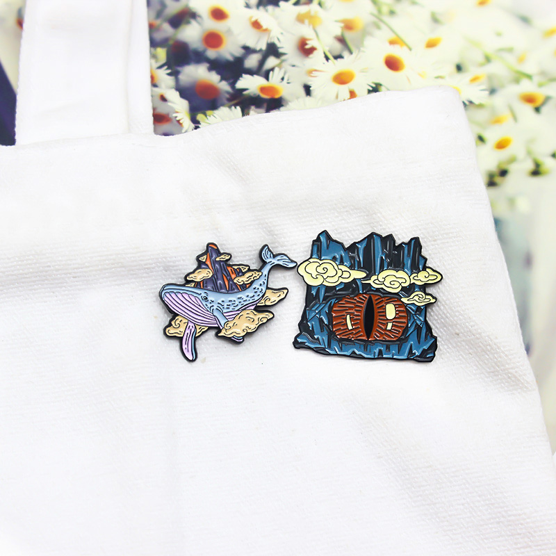 การ์ตูน Peak Devil's eye และปล - Embroidery Whale บทวิจารณ์และราคา