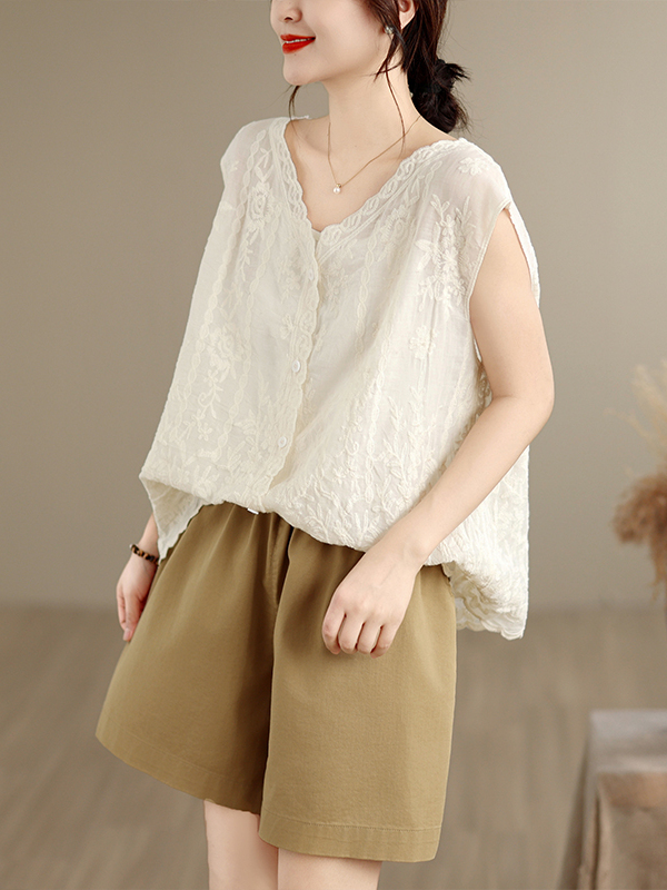 เสื้อกั๊กปักลายหนาแบบใหม่สำหรั - Embroidery Vest บทวิจารณ์และราคา