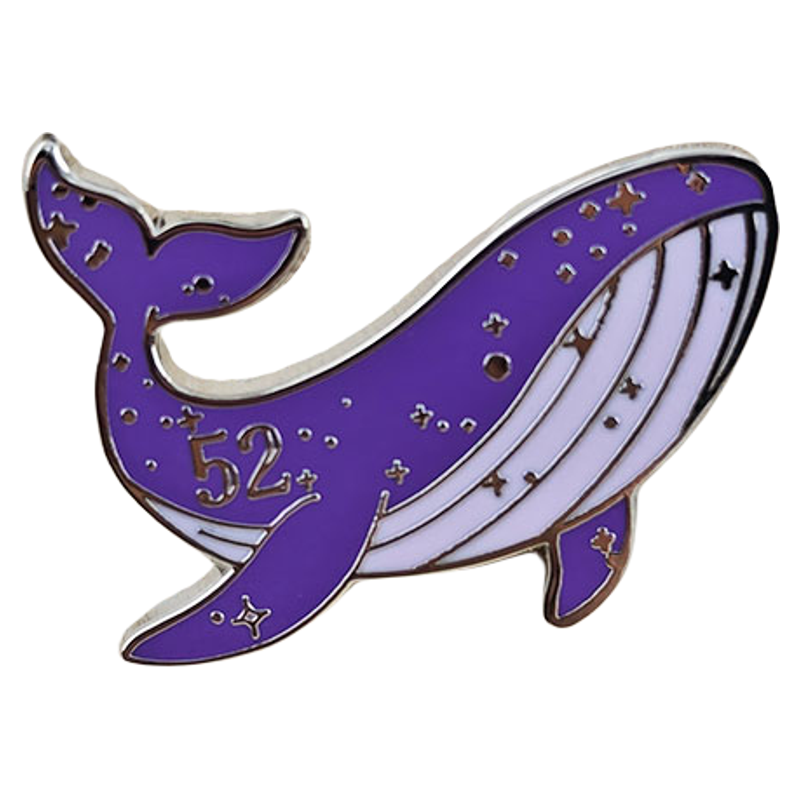เข็มกลัดเคลือบเงา Kpop ARMY 52 - Embroidery Whale บทวิจารณ์และราคา