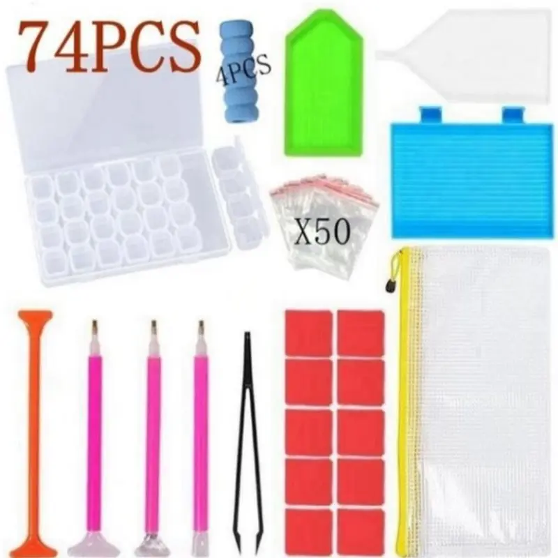 5D DIY แฟชั่นเพชรจิตรกรรม Cros - Embroidery Xpress บทวิจารณ์และราคา