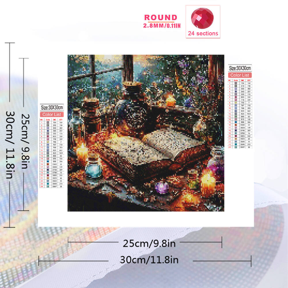 Evershine เพชรภาพวาดสุนัขสัตว์ - Embroidery Guide Book บทวิจารณ์และราคา