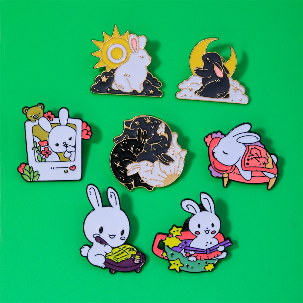 เข็มกลัดหูกระต่ายสำหรับใส่ของข - Embroidery Whale บทวิจารณ์และราคา