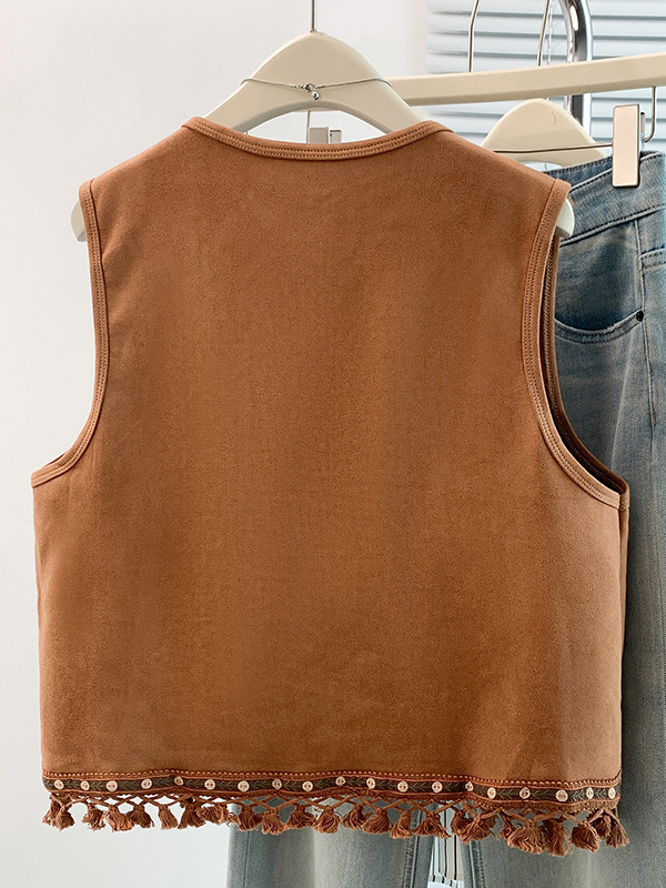 เสื้อกั๊กแขนกุดปักลายหนักสไตล์ - Embroidery Vest บทวิจารณ์และราคา