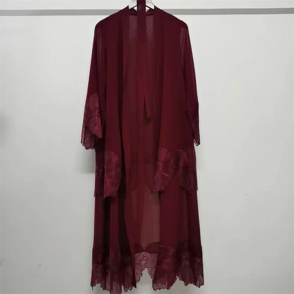ชุดเดรสยาวปักลายสำหรับผู้หญิงม - Embroidery Kaftan บทวิจารณ์และราคา