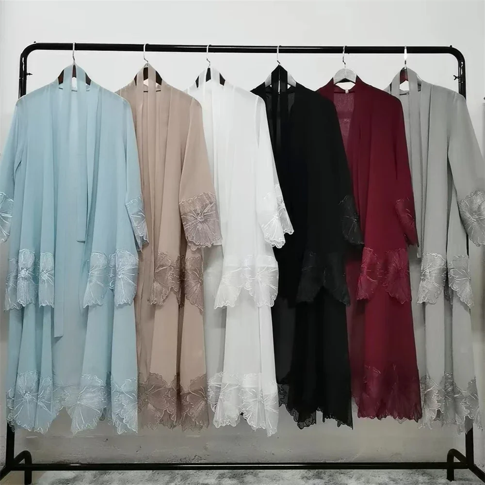 ชุดเดรสยาวปักลายสำหรับผู้หญิงม - Embroidery Kaftan บทวิจารณ์และราคา
