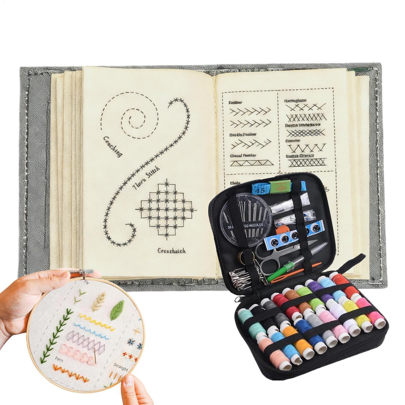 หนังสือสอนเย็บปักถักร้อย คู่มื - Embroidery Guide Book บทวิจารณ์และราคา