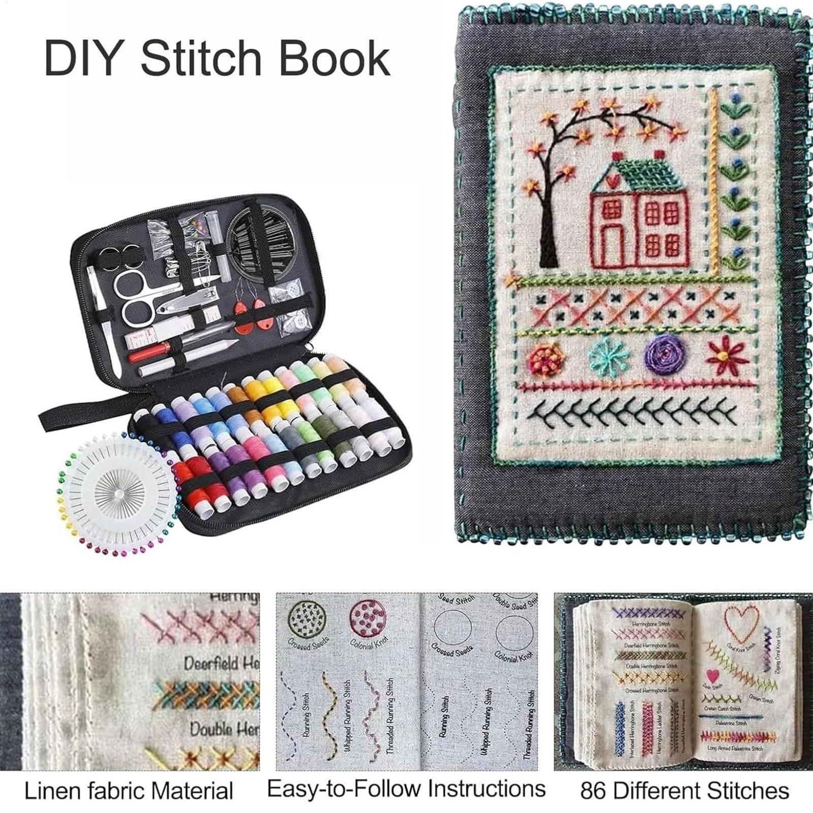 หนังสือสอนเย็บปักถักร้อย คู่มื - Embroidery Guide Book บทวิจารณ์และราคา