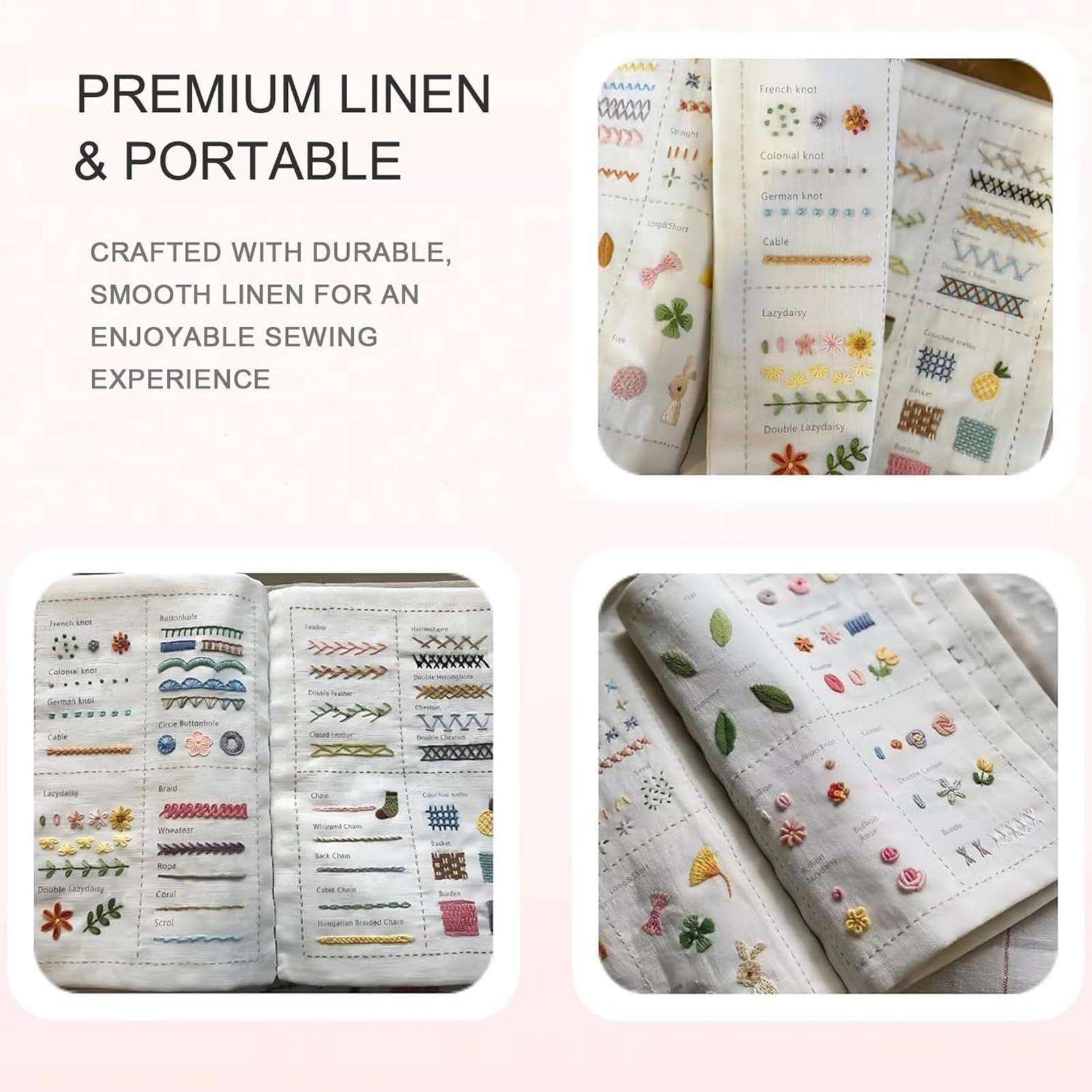 หนังสือสอนเย็บปักถักร้อย คู่มื - Embroidery Guide Book บทวิจารณ์และราคา