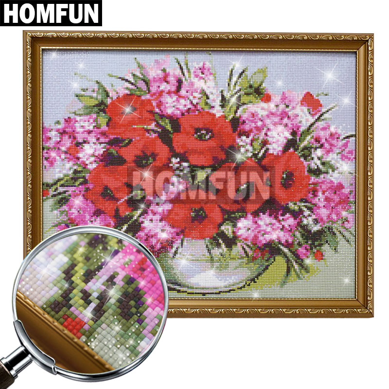 HOMFUN เต็มรูปแบบสแควร์/รอบเจา - Embroidery Whale บทวิจารณ์และราคา