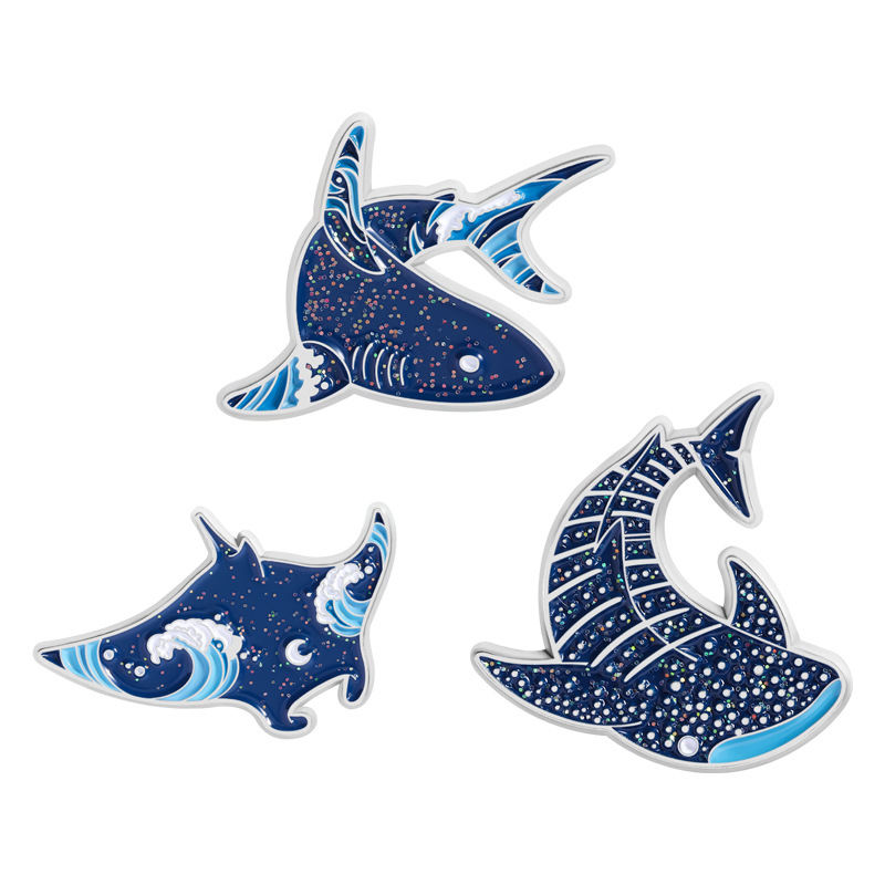 เข็มกลัดเคลือบลายการ์ตูนสัตว์ท - Embroidery Whale บทวิจารณ์และราคา