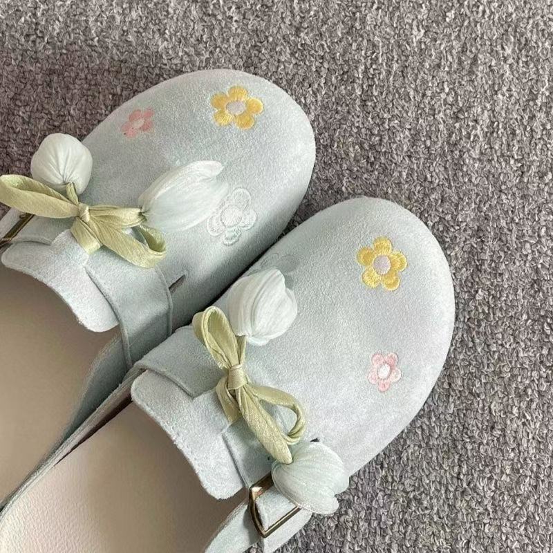 รองเท้าสวมแบบสลิปออนสำหรับผู้ห - Embroidery Dress บทวิจารณ์และราคา