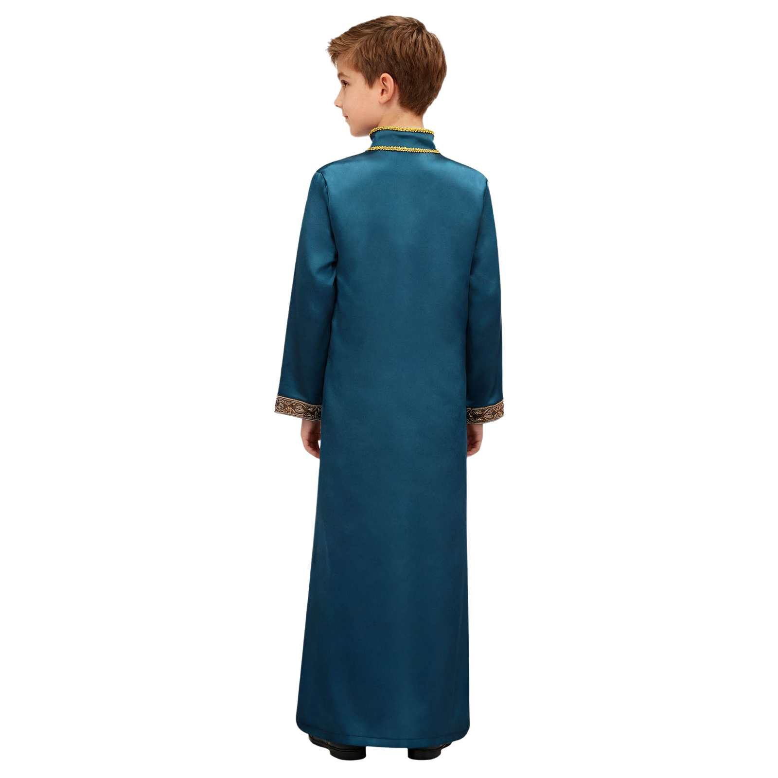ชุดคลุมยาวแบบมุสลิมสำหรับเด็กผ - Embroidery Kaftan บทวิจารณ์และราคา