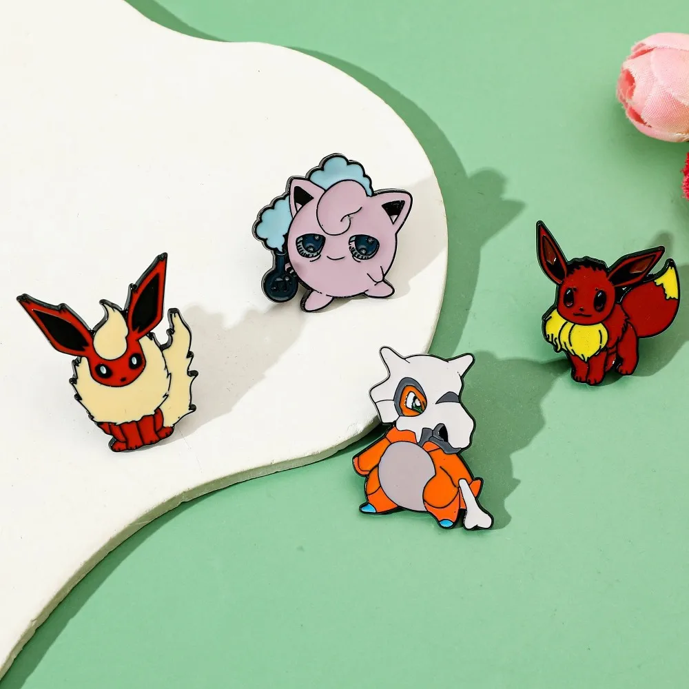 เข็มกลัดการ์ตูน 4 ชิ้น ลายฟลาเ - Embroidery Textile บทวิจารณ์และราคา