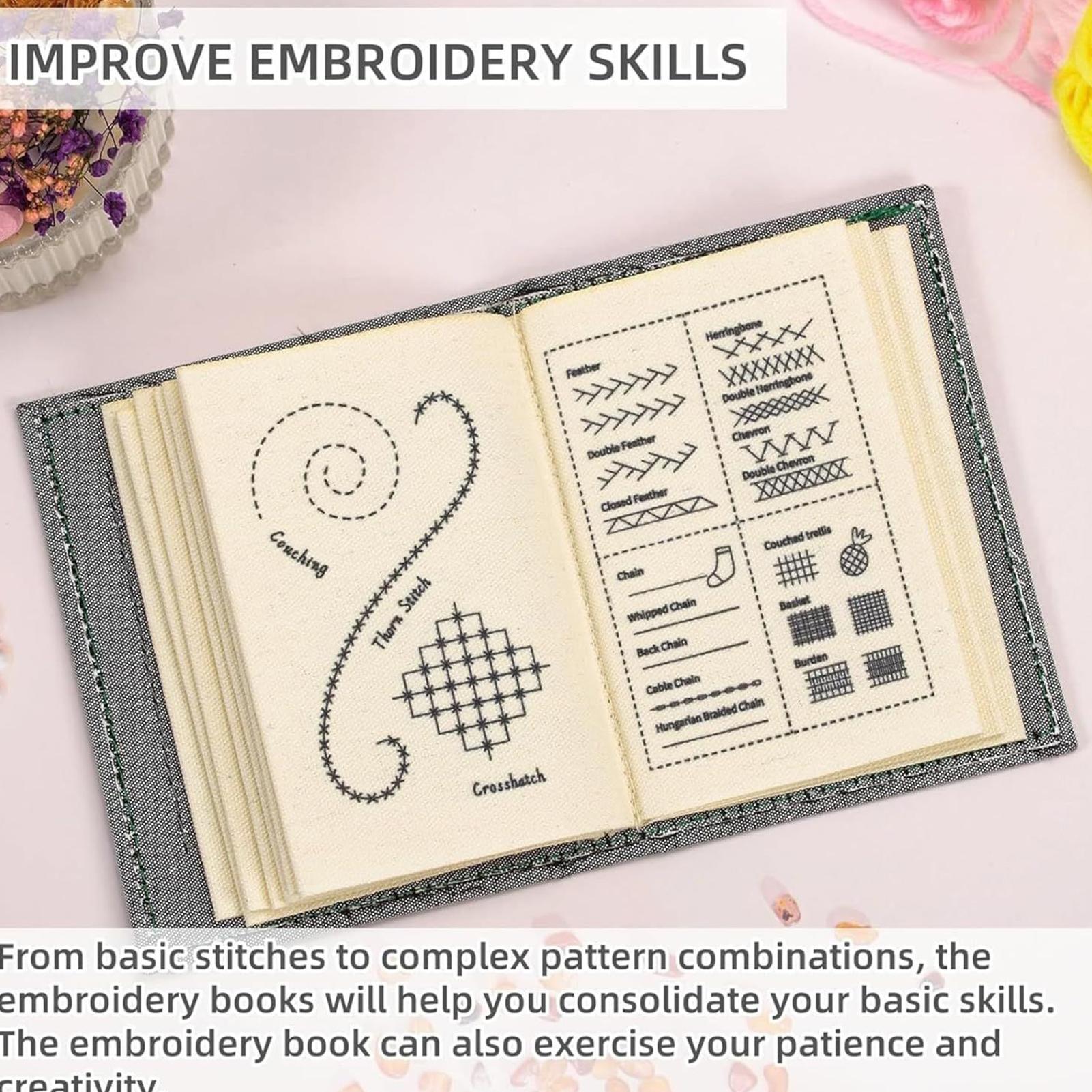 หนังสือสอนเย็บปักถักร้อย DIY ค - Embroidery Guide Book บทวิจารณ์และราคา